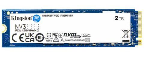 SSD-накопичувач Kingston NV3 2280 PCIe 4.0 x4 NVMe 2TB Б/в SNV3S/2000G фото