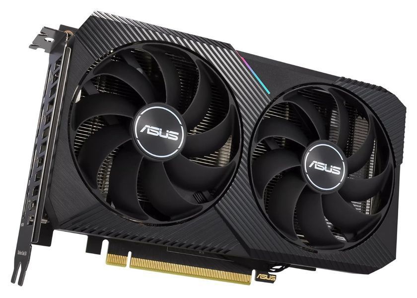 Відеокарта Asus GeForce RTX 3060 Dual 8GB Б/в DUAL-RTX3060-O8G фото