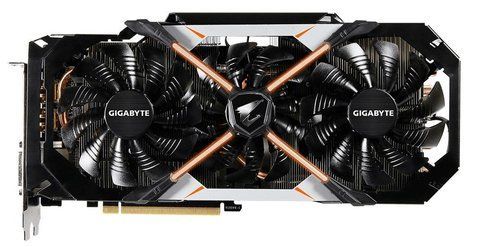 Відеокарта Gigabyte GeForce GTX 1080 AORUS 8192MB Б/в GV-N1080AORUS-8GD фото