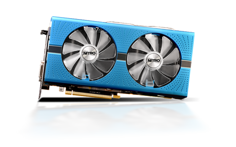 Відеокарта Sapphire AMD Radeon RX 580 8Gb Special Edition METAL BLUE NITRO+ Б/В 11265-21 фото