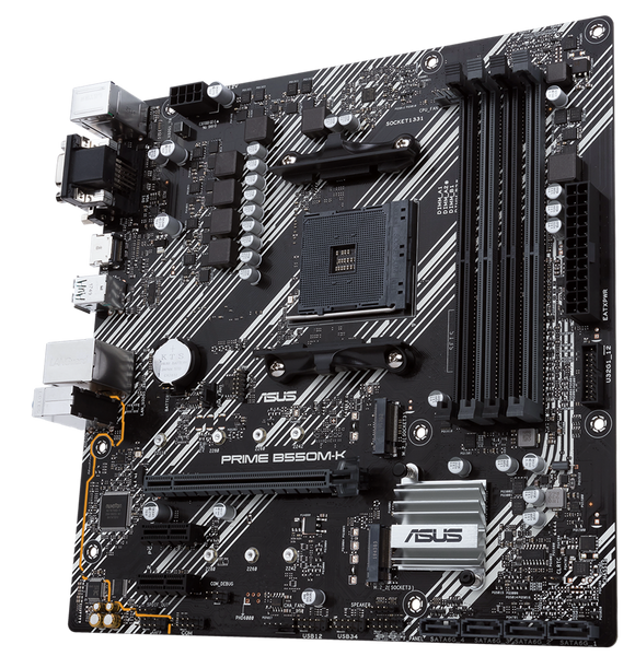 Материнська плата Asus Prime B550M-K Socket AM4 Prime B550M-K фото