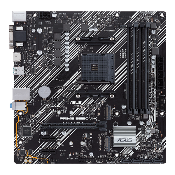 Материнська плата Asus Prime B550M-K Socket AM4 Prime B550M-K фото