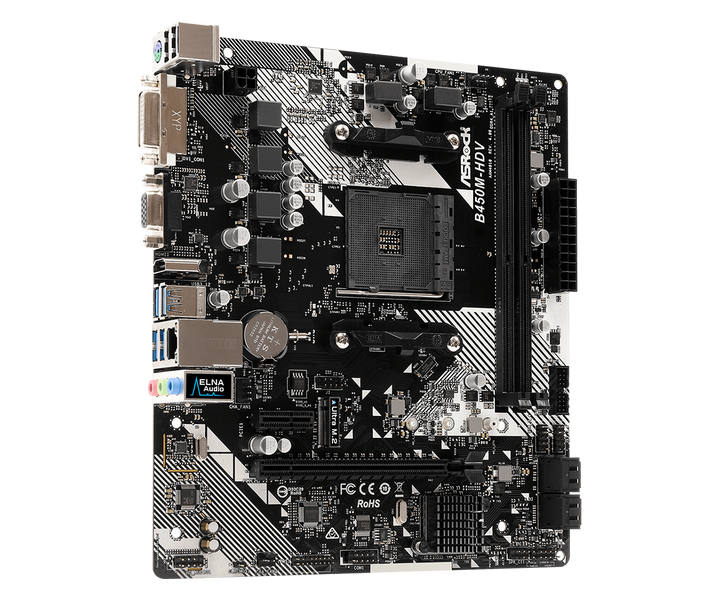 Материнська плата ASRock B450M-HDV R4.0 B450M-HDV R4.0 фото