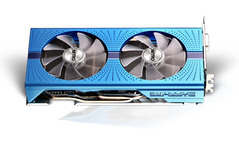 Відеокарта Sapphire AMD Radeon RX 580 8Gb Special Edition METAL BLUE NITRO+ Б/В 11265-21 фото