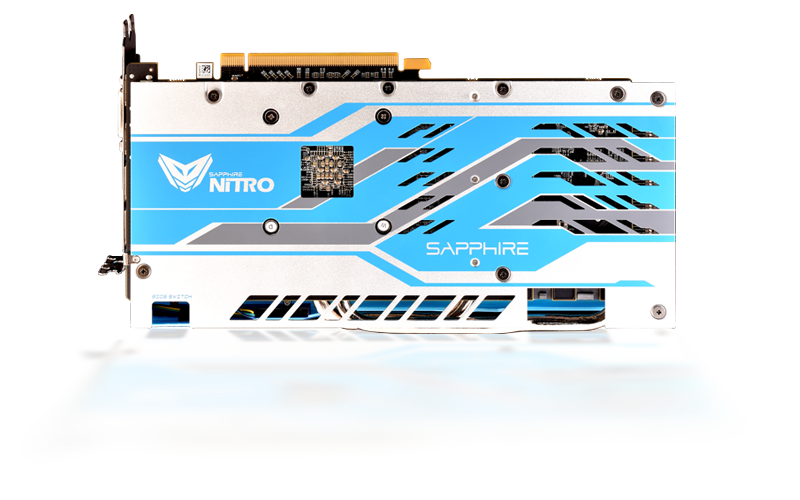 Відеокарта Sapphire AMD Radeon RX 580 8Gb Special Edition METAL BLUE NITRO+ Б/В 11265-21 фото