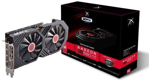 Відеокарта XFX Radeon RX 580 GTS XXX Edition 4GB Б/в RX-580P4DFD6 фото