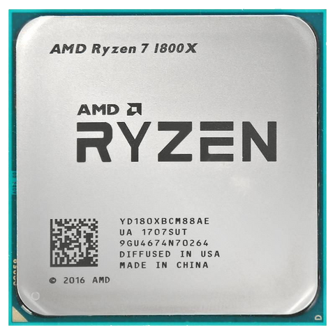 Процессор AMD Ryzen 7 1800X Б/в YD180XBCM88AE фото