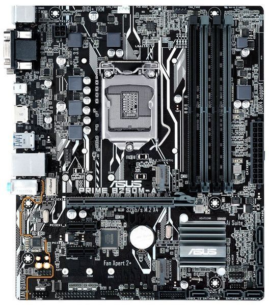 Материнська плата ASUS PRIME B250M-A Б/в PRIME B250M-A фото