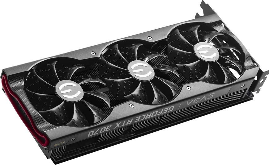 Відеокарта EVGA GeForce RTX 3070 XC3 BLACK GAMING Б/в 08G-P5-3751-KR фото