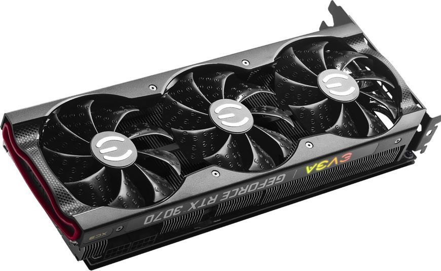 Відеокарта EVGA GeForce RTX 3070 XC3 BLACK GAMING Б/в 08G-P5-3751-KR фото