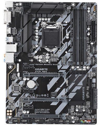 Материнська плата GIGABYTE Z370 HD3 Б/в Z370 HD3 фото