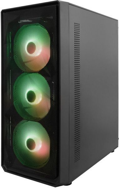 Корпус 1stPlayer FD3-BK-4F7 Black без БЖ FD3-BK-4F7 фото