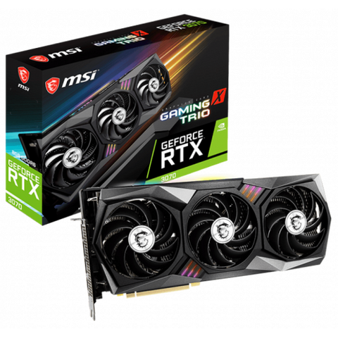 Відеокарта MSI GeForce RTX 3070 GAMING X TRIO Б/В GeForce RTX 3070 GAMING X TRIO фото