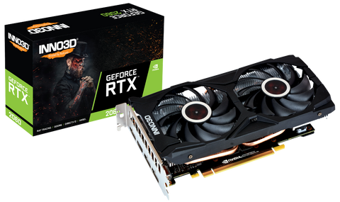 Відеокарта INNO3D GeForce RTX 2060 Twin X2 Б/В N20602-06D6-1710VA15L фото