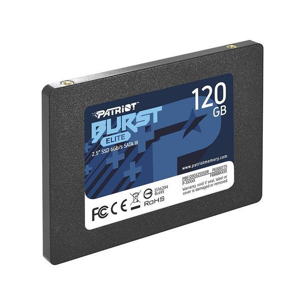 Накопичувач SSD  120GB Patriot Burst Elite 2.5" SATAIII TLC (PBE120GS25SSDR) PBE120GS25SSDR фото