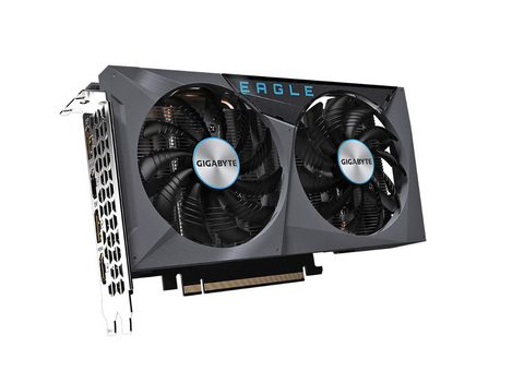 Відеокарта GIGABYTE GeForce RTX 3050 EAGLE OC 8G Б/в GV-N3050EAGLE OC-8GD фото
