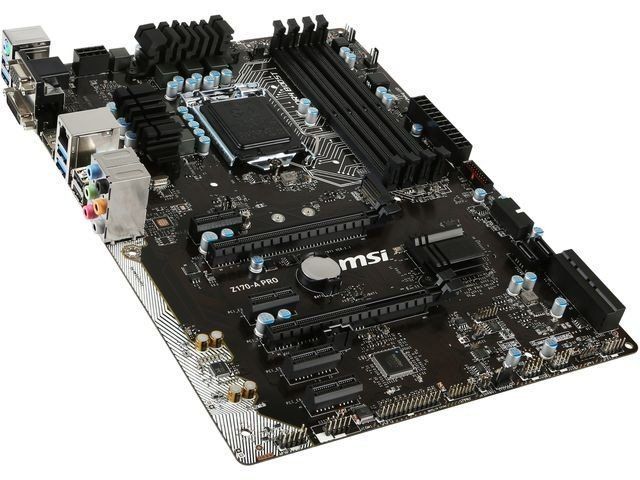 Материнська плата MSI Z170-A PRO Б/в Z170-A PRO фото