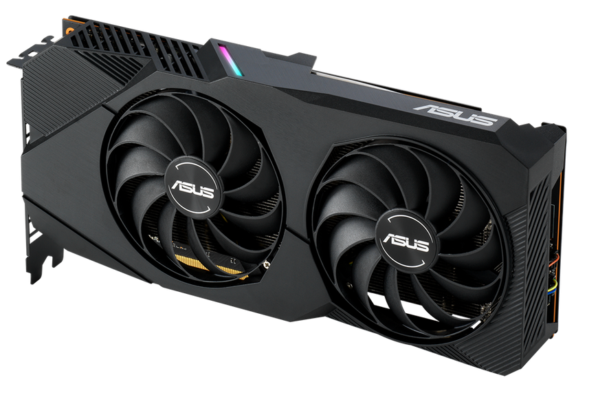 Відеокарта ASUS DUAL-RX5700-O8G-EVO Б/в  DUAL-RX5700-O8G-EVO фото