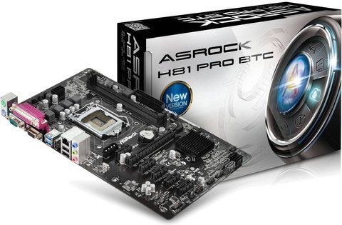 Материнська плата ASRock H81 Pro BTC Б/В H81 Pro BTC фото