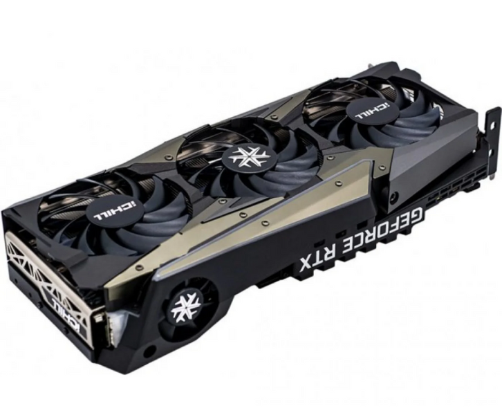 Відеокарта INNO3D GEFORCE RTX 3080 ICHILL X4 LHR Б/в C30804-106XX-1810VA36H фото