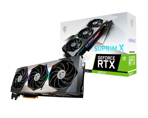Відеокарта MSI GeForce RTX 3070 Ti SUPRIM X 8G Б/в GeForce RTX 3070 Ti SUPRIM X 8G фото