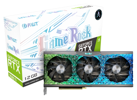 Відеокарта Palit GeForce RTX 3080 Ti GameRock Б/в NED308T019KB-1020G фото