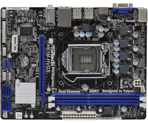 Материнська плата ASRock H61M-HVGS Б/в H61M-HVGS фото