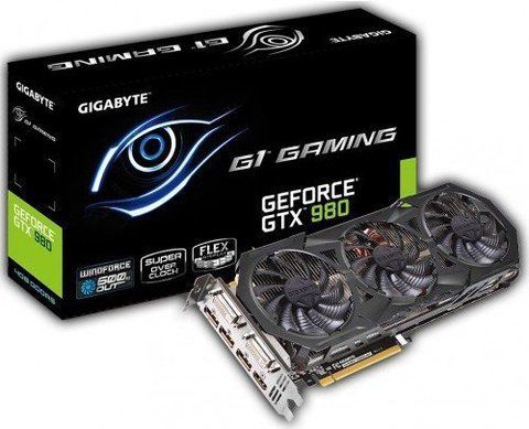 Відеокарта Gigabyte GTX 980 4Gb Gaming G1 Б/в GV-N980G1 GAMING-4G фото