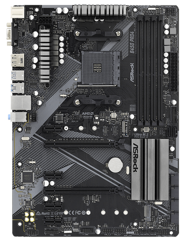 Материнська плата ASRock B450 Pro4 R2.0 Socket AM4 Б/в B450 Pro4 R2.0 фото