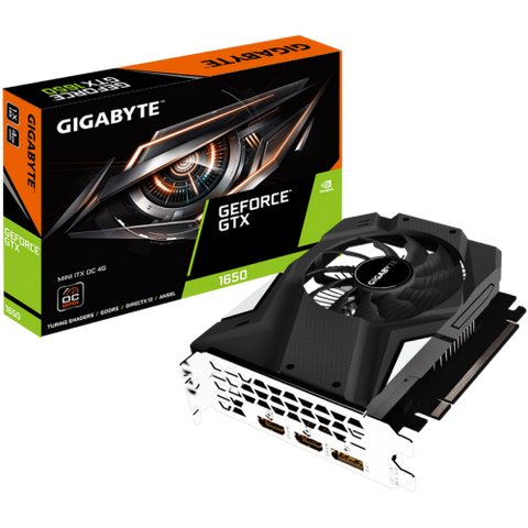 Відеокарта GIGABYTE GeForce GTX 1650 MINI ITX OC 4G Б/в GV-N1650IXOC-4GD фото