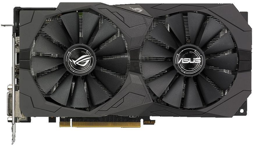 Відеокарта ASUS AMD RADEON RX 570 4GB STRIX Б/в ROG-STRIX-RX570-O4G-GAMING фото