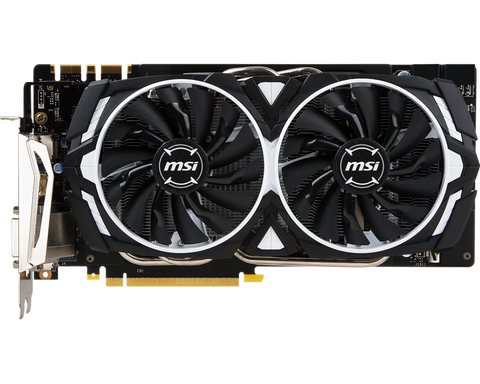 Відеокарта MSI GeForce GTX 1070 Ti ARMOR 8G Б/в GeForce GTX 1070 Ti ARMOR 8G фото