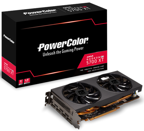 Відеокарта PowerColor Radeon RX 5700 XT Б/в AXRX 5700 XT 8GBD6-3DH фото