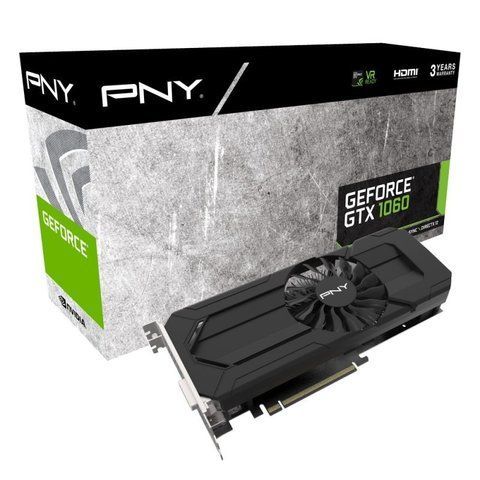 Відеокарта PNY GeForce GTX 1060 3GB GDDR5 Б/в GF1060GTX3GEPB фото