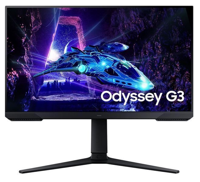 Монiтор Samsung 24" Odyssey G3 LS24DG300 VA Black 180Hz LS24DG300EIXCI фото