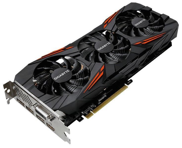 Відеокарта GIGABYTE GeForce GTX 1070 Ti Gaming 8G Б/В GV-N107TGAMING-8GD фото