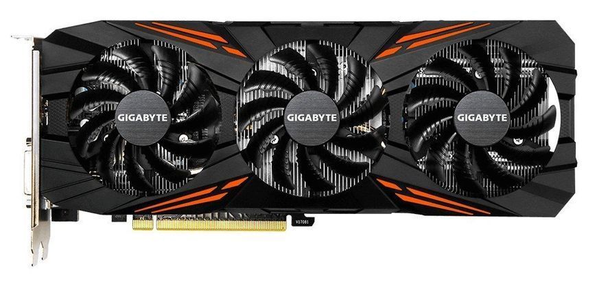 Відеокарта GIGABYTE GeForce GTX 1070 Ti Gaming 8G Б/В GV-N107TGAMING-8GD фото