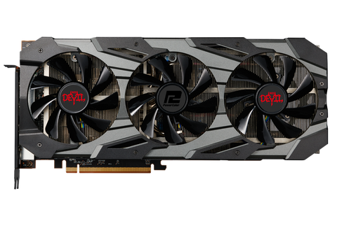 Відеокарта POWERCOLOR AMD RADEON RX 5700 XT 8GB RED DEVIL Б/в AXRX 5700XT 8GBD6-3DHE/OC фото