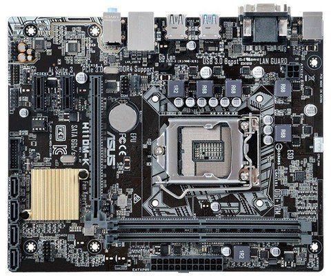 Материнська плата ASUS H110M-K Б/в H110M-K фото