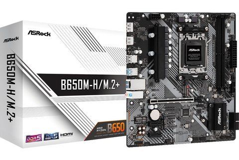 Материнська плата ASRock B650M-H/M.2+ mATX B650M-H/M.2+ фото