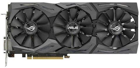 Відеокарта ASUS GTX 1070 8Gb ROG Strix Б/в STRIX-GTX1070-8G-GAMING фото