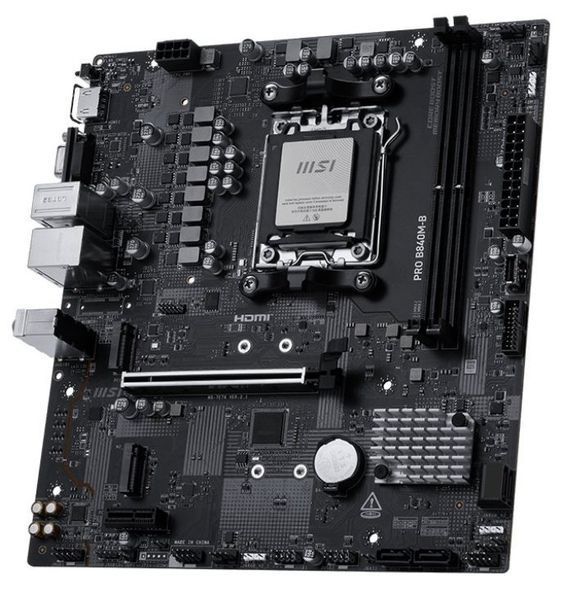 Материнська плата MSI PRO B840M-B PRO B840M-B фото