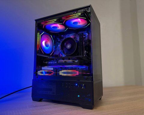 Ігровий пк: Rx 6600 8gb, R5 2600 6/12 ,DDR4 16gb 2666,SSD 256gb, 500w, A520 2b8-9c1 фото