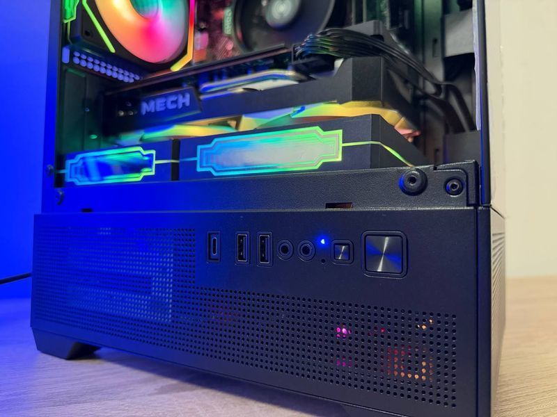Ігровий пк: Rx 6600 8gb, R5 2600 6/12 ,DDR4 16gb 2666,SSD 256gb, 500w, A520 2b8-9c1 фото