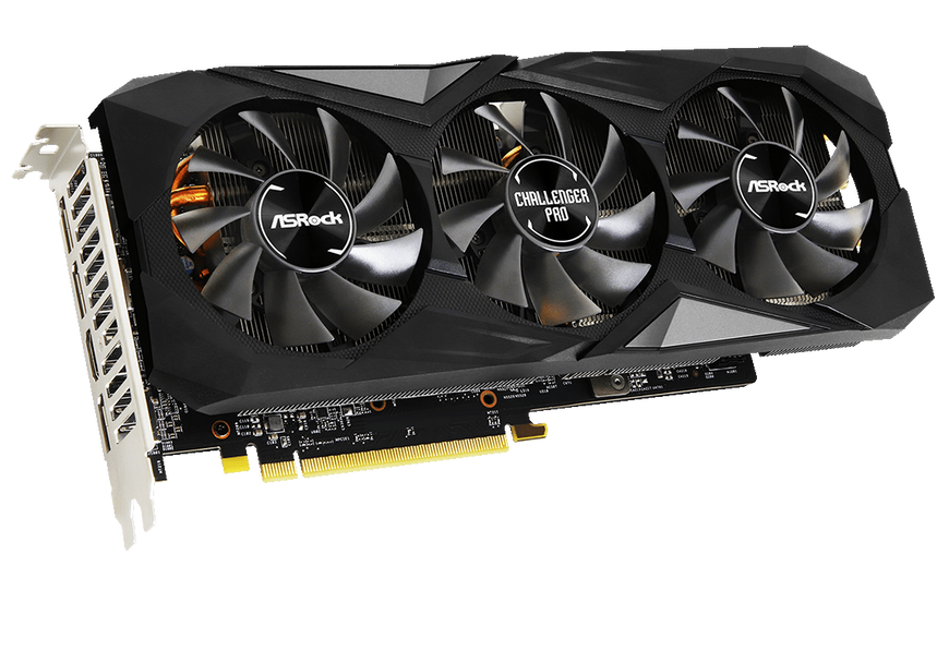 Відеокарта ASRock Radeon RX 5700 XT Challenger Pro 8G OC Б/в RX5700XT CLP 8GO фото