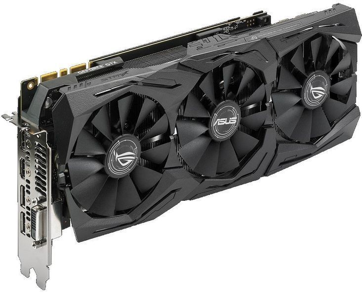 Відеокарта ASUS ROG-STRIX-GTX1080TI-11G-GAMING Б/в ROG-STRIX-GTX1080TI-11G-GAMING фото