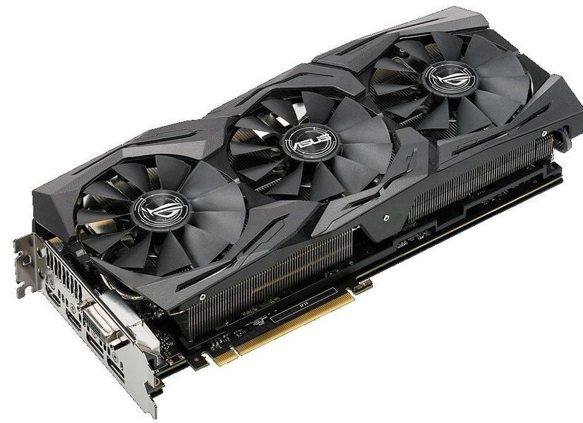 Відеокарта ASUS ROG-STRIX-GTX1080TI-11G-GAMING Б/в ROG-STRIX-GTX1080TI-11G-GAMING фото