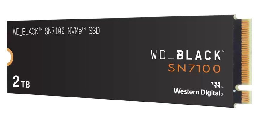 Накопичувач SSD M.2 NVMe 2TB WD Black SN7100 SanDisk 3D TLC 7250/6900 MB/s PCIe 4.0 Б/в WDS200T4X0E фото