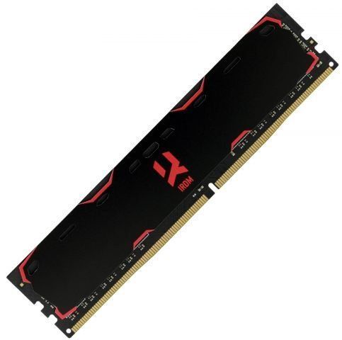 Оперативна пам'ять GoodRam 8 GB DDR4 2400 MHz Iridium Black Б/в IR-2400D464L17S/8G фото