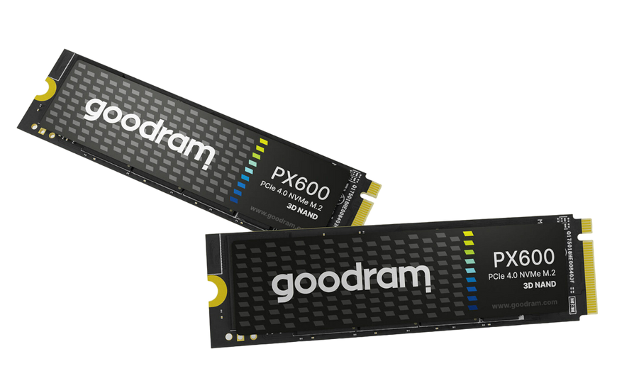 Накопичувач SSD 1TB GoodRam PX600 M.2 2280 PCIe 4.0 x4 NVMe 3D NAND SSDPR-PX600-1K0-80 фото